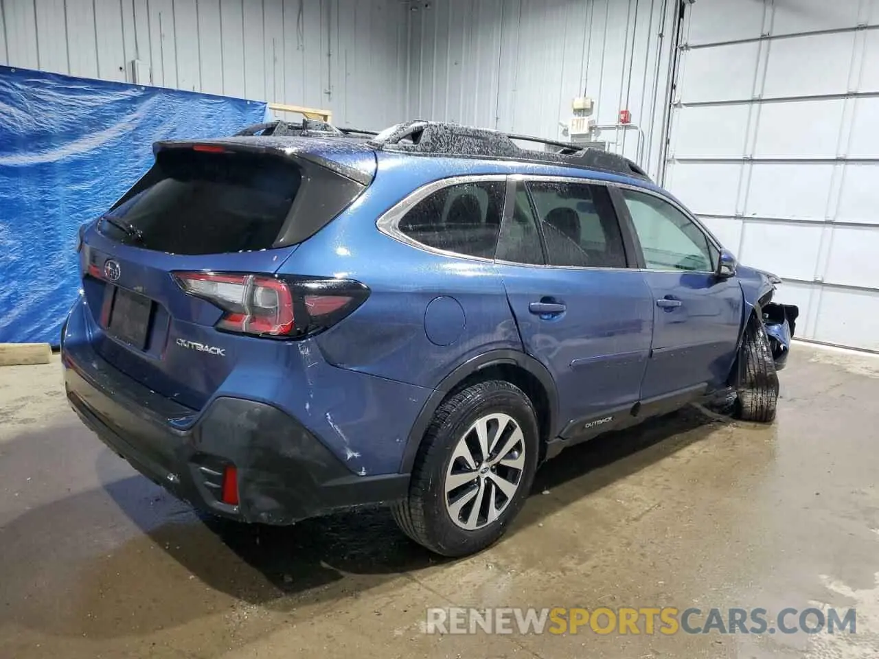 3 Photograph of a damaged car 4S4BTAFC4M3229921 SUBARU OUTBACK 2021
