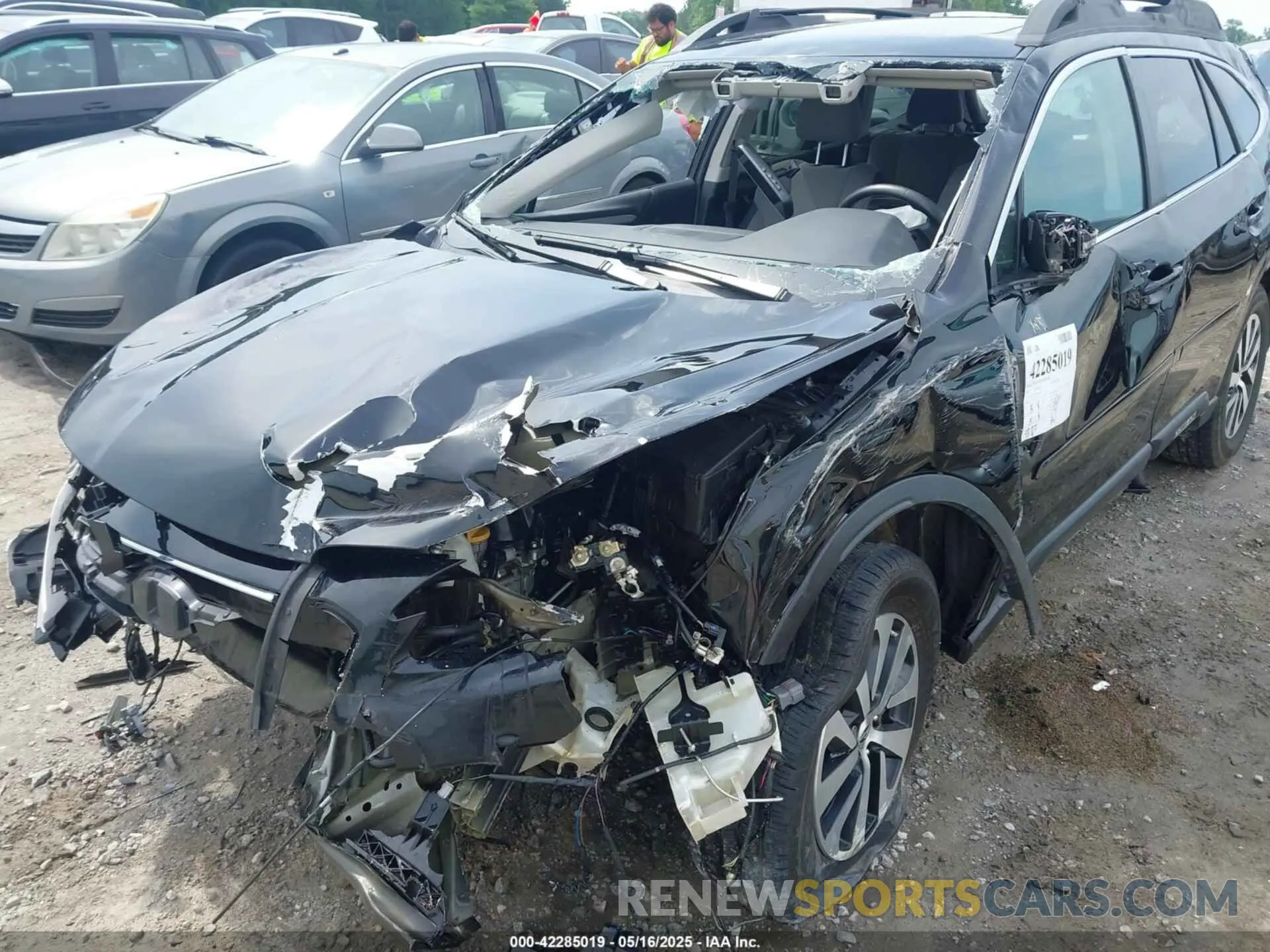 6 Photograph of a damaged car 4S4BTAFC5M3123588 SUBARU OUTBACK 2021