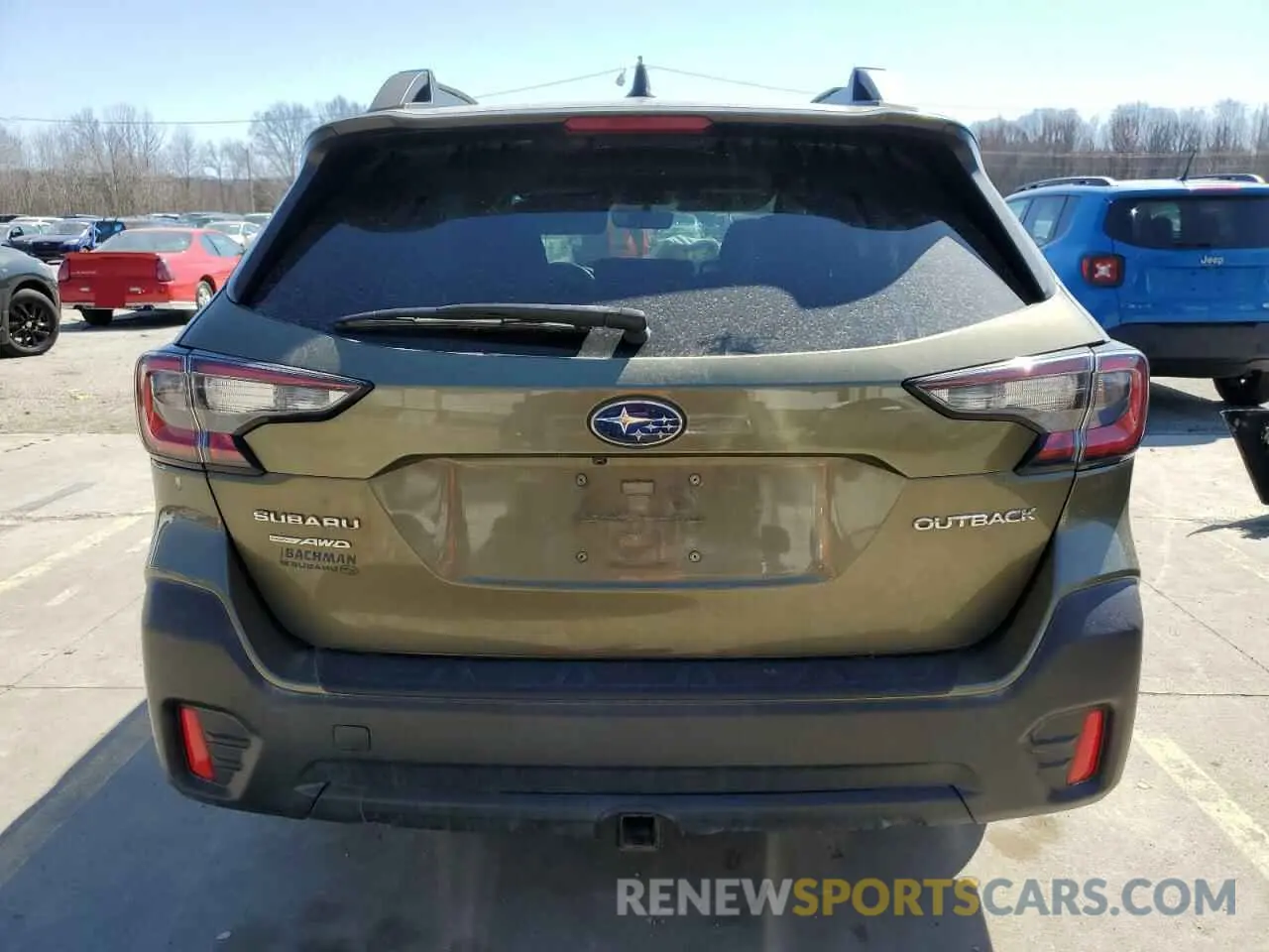 6 Photograph of a damaged car 4S4BTAFC5M3226560 SUBARU OUTBACK 2021