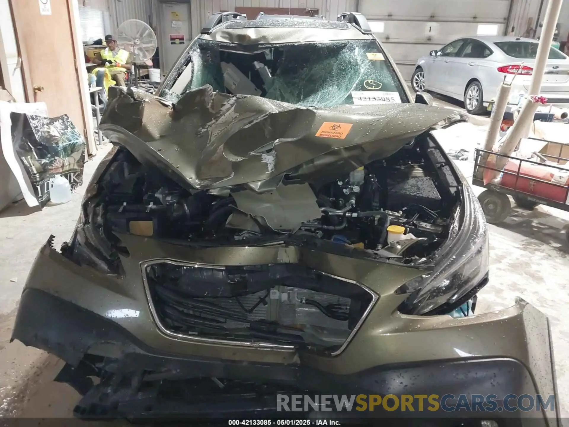 12 Photograph of a damaged car 4S4BTAFC6M3118044 SUBARU OUTBACK 2021