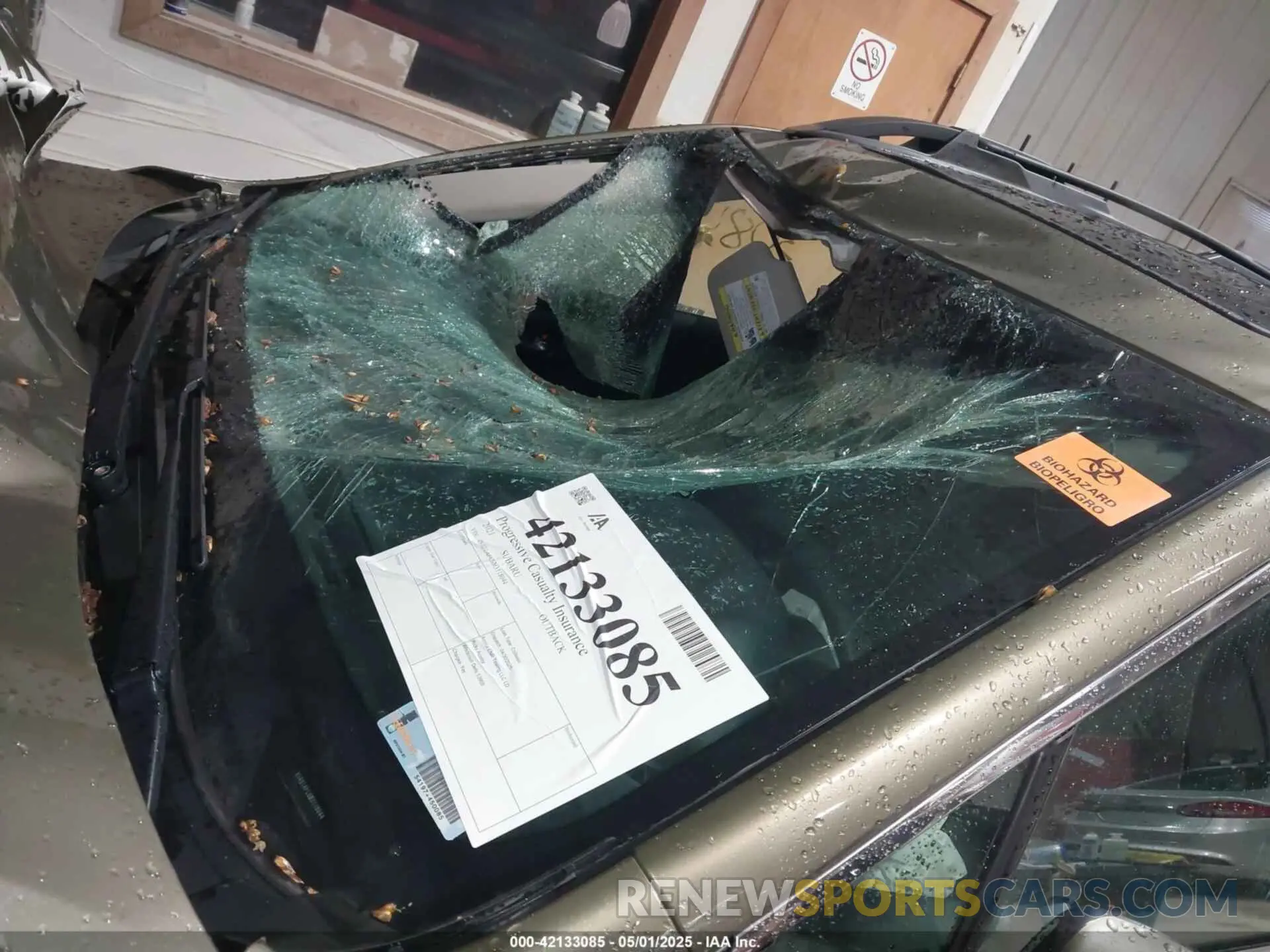 6 Photograph of a damaged car 4S4BTAFC6M3118044 SUBARU OUTBACK 2021