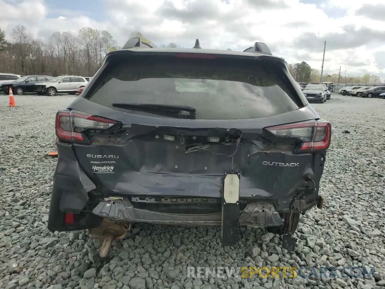 6 Photograph of a damaged car 4S4BTAFC6M3220136 SUBARU OUTBACK 2021