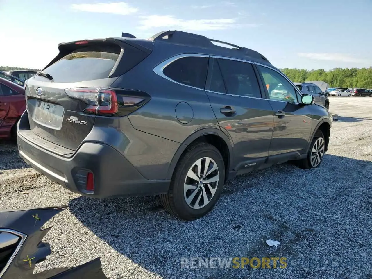3 Photograph of a damaged car 4S4BTAFC7M3111944 SUBARU OUTBACK 2021