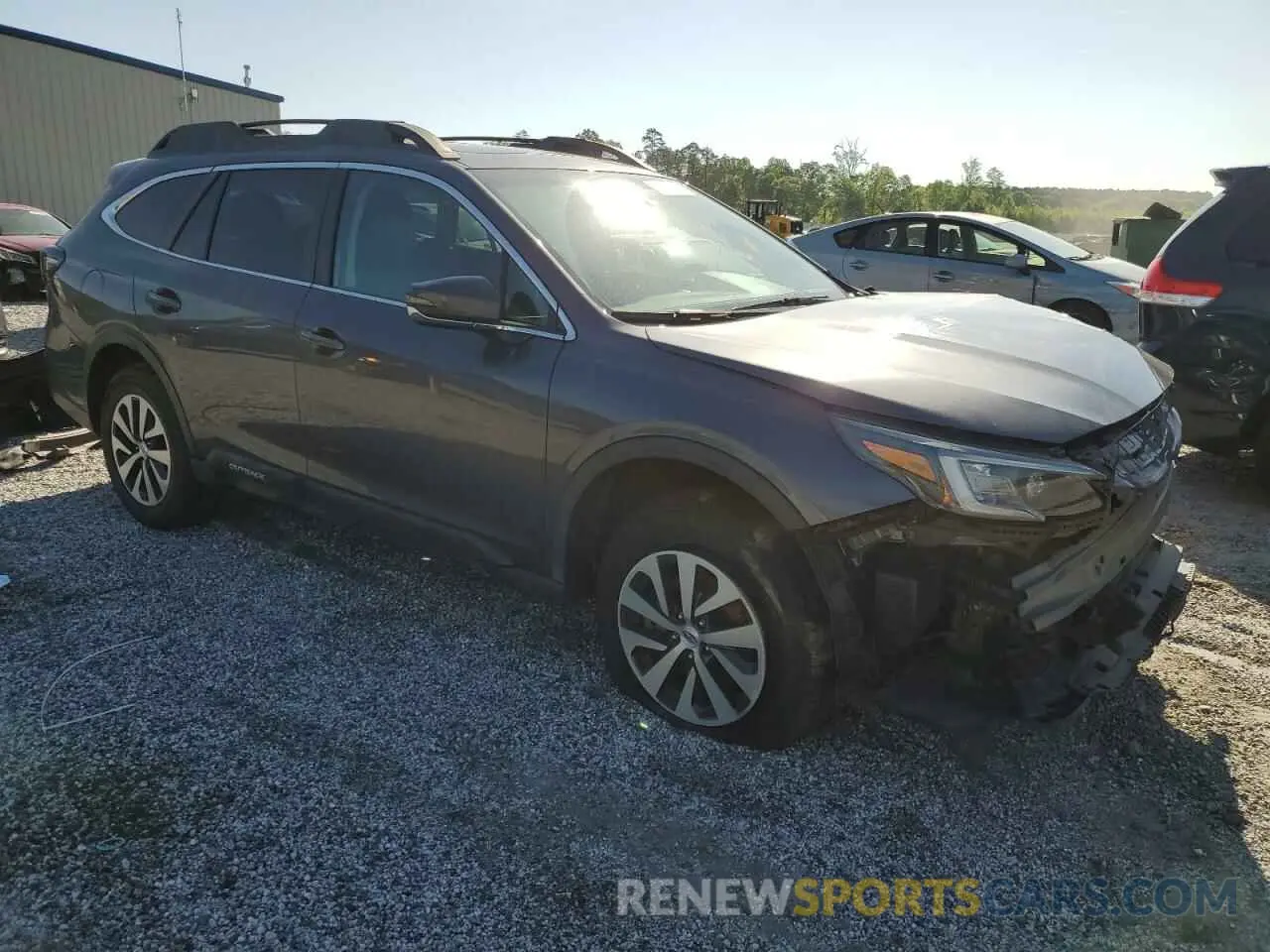 4 Photograph of a damaged car 4S4BTAFC7M3111944 SUBARU OUTBACK 2021
