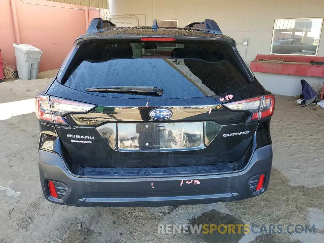 6 Photograph of a damaged car 4S4BTAFC7M3128582 SUBARU OUTBACK 2021