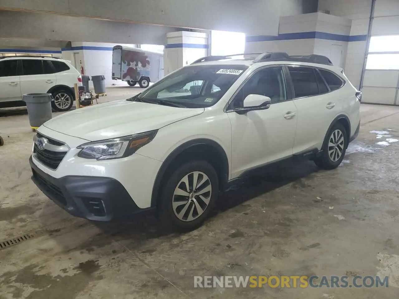 1 Photograph of a damaged car 4S4BTAFC8M3213222 SUBARU OUTBACK 2021