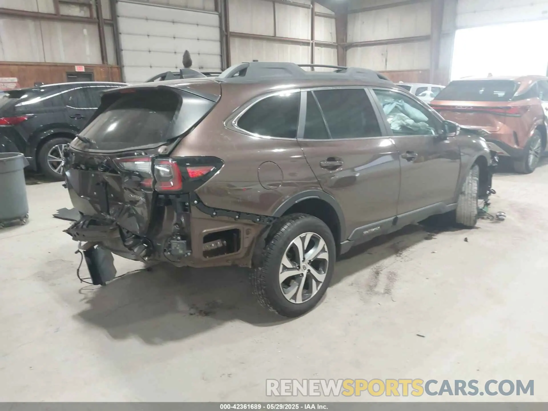 4 Photograph of a damaged car 4S4BTAMC8M3128500 SUBARU OUTBACK 2021
