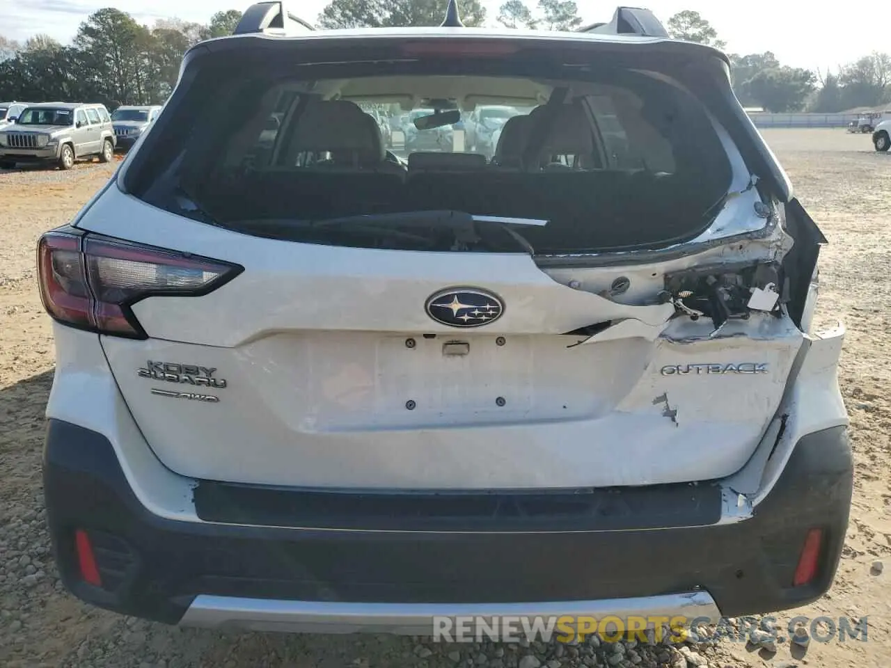 6 Photograph of a damaged car 4S4BTAMCXM3131642 SUBARU OUTBACK 2021