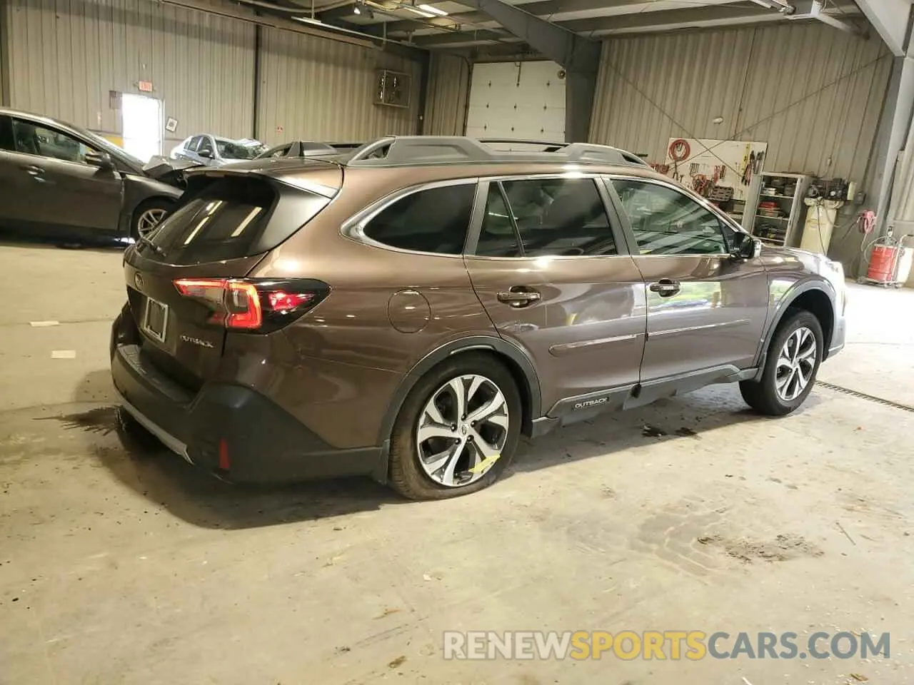 3 Photograph of a damaged car 4S4BTAMCXM3204752 SUBARU OUTBACK 2021