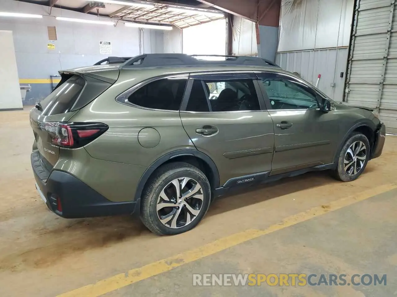 3 Photograph of a damaged car 4S4BTANC0M3106182 SUBARU OUTBACK 2021