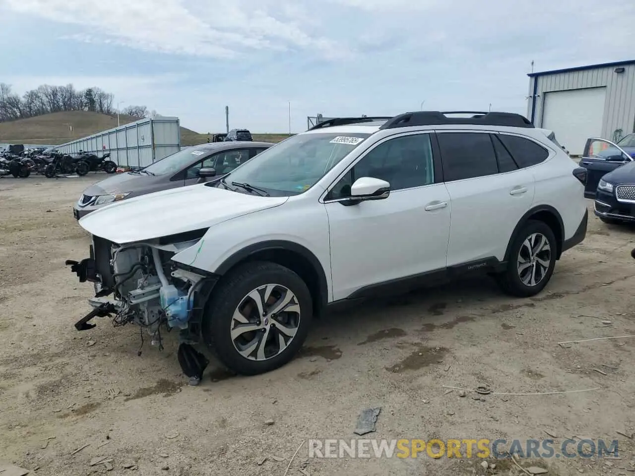 1 Photograph of a damaged car 4S4BTANC0M3108109 SUBARU OUTBACK 2021