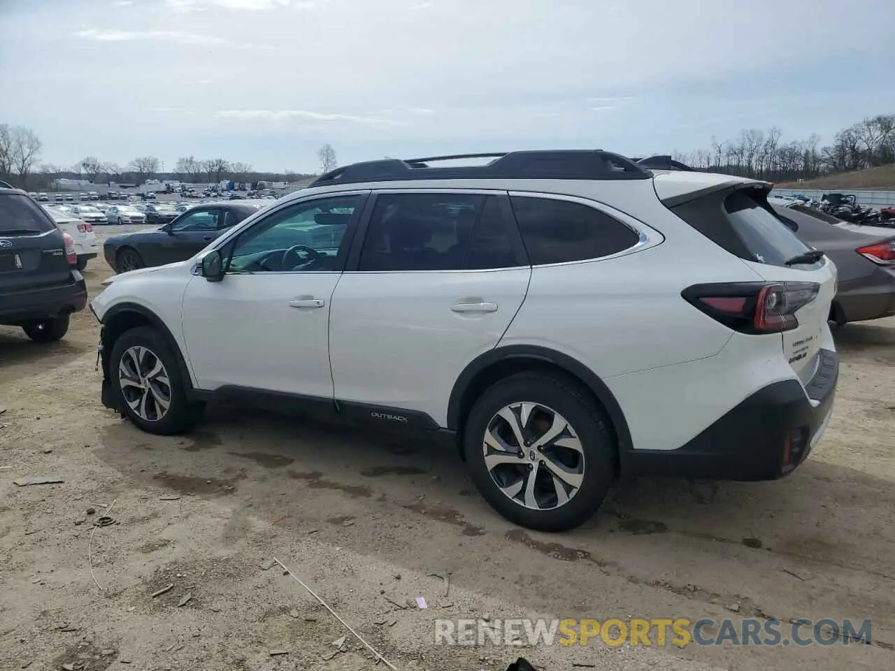 2 Photograph of a damaged car 4S4BTANC0M3108109 SUBARU OUTBACK 2021