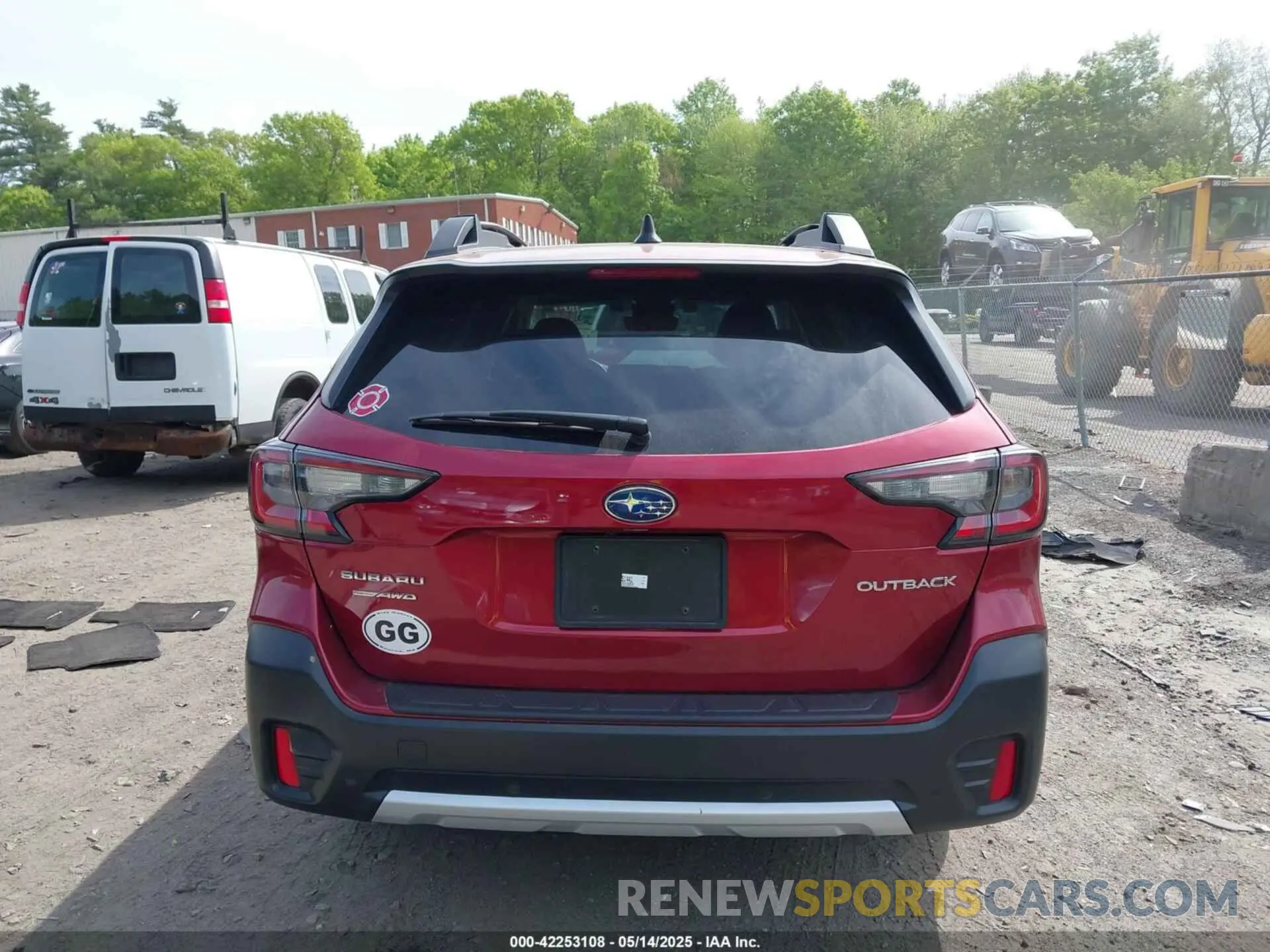 17 Photograph of a damaged car 4S4BTANC0M3190486 SUBARU OUTBACK 2021
