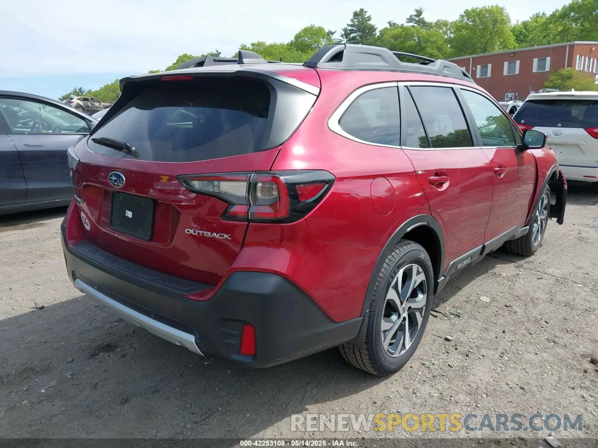 4 Photograph of a damaged car 4S4BTANC0M3190486 SUBARU OUTBACK 2021