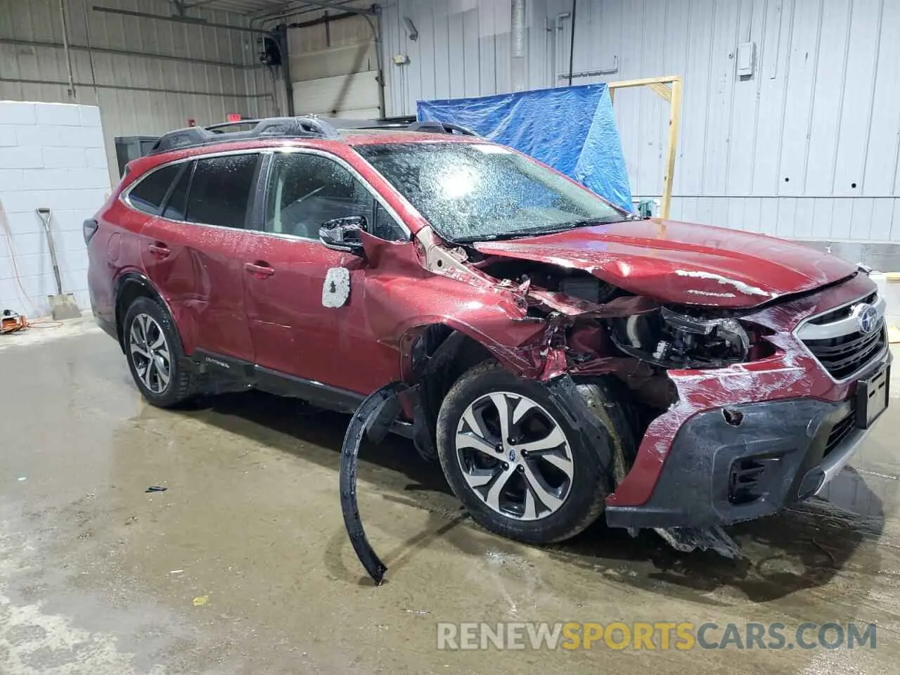 4 Photograph of a damaged car 4S4BTANC0M3191959 SUBARU OUTBACK 2021