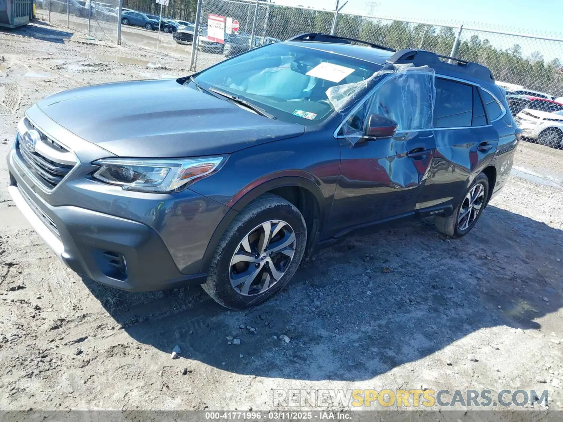 2 Photograph of a damaged car 4S4BTANC1M3159487 SUBARU OUTBACK 2021