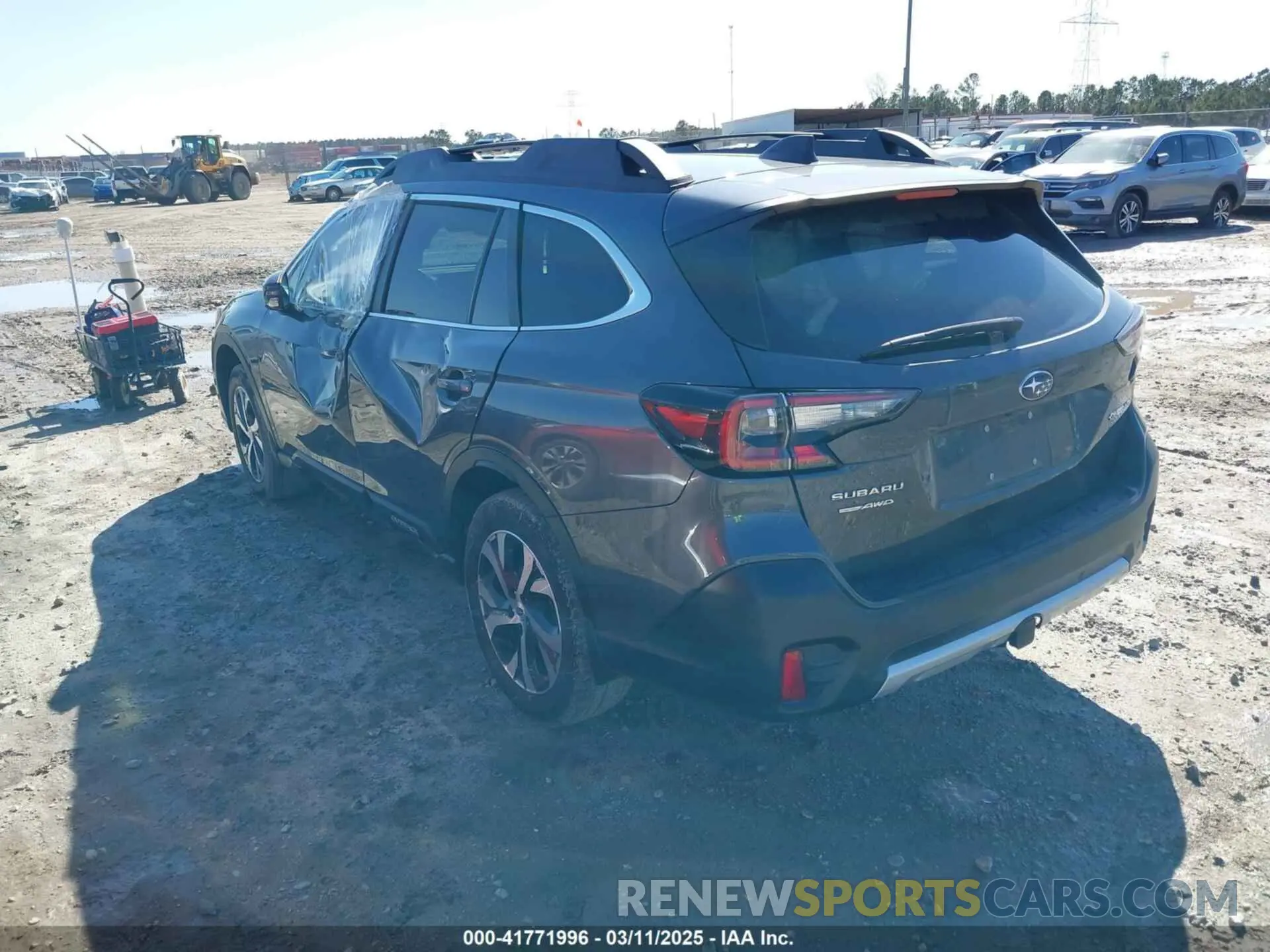 3 Photograph of a damaged car 4S4BTANC1M3159487 SUBARU OUTBACK 2021