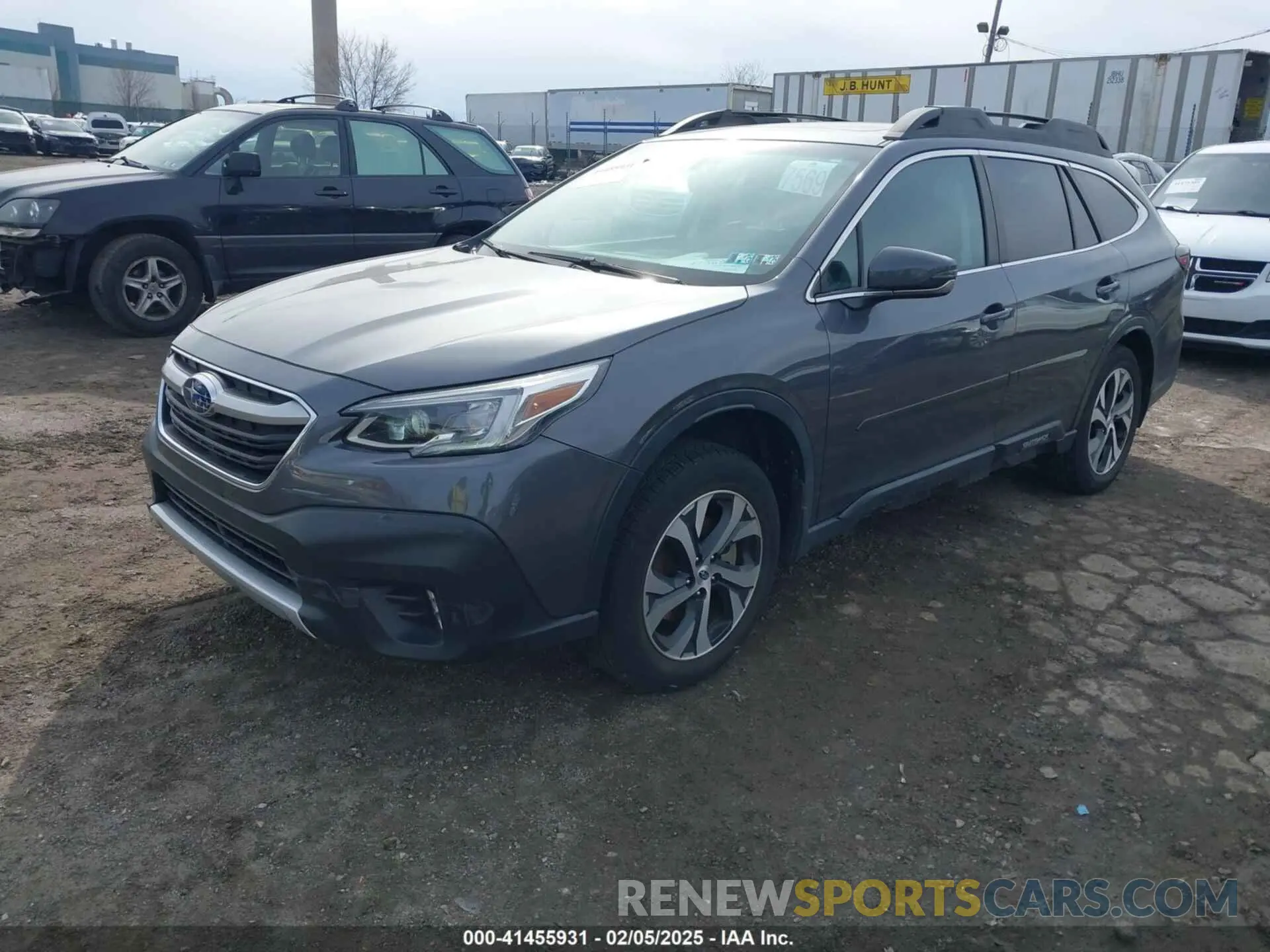 2 Photograph of a damaged car 4S4BTANC1M3180338 SUBARU OUTBACK 2021