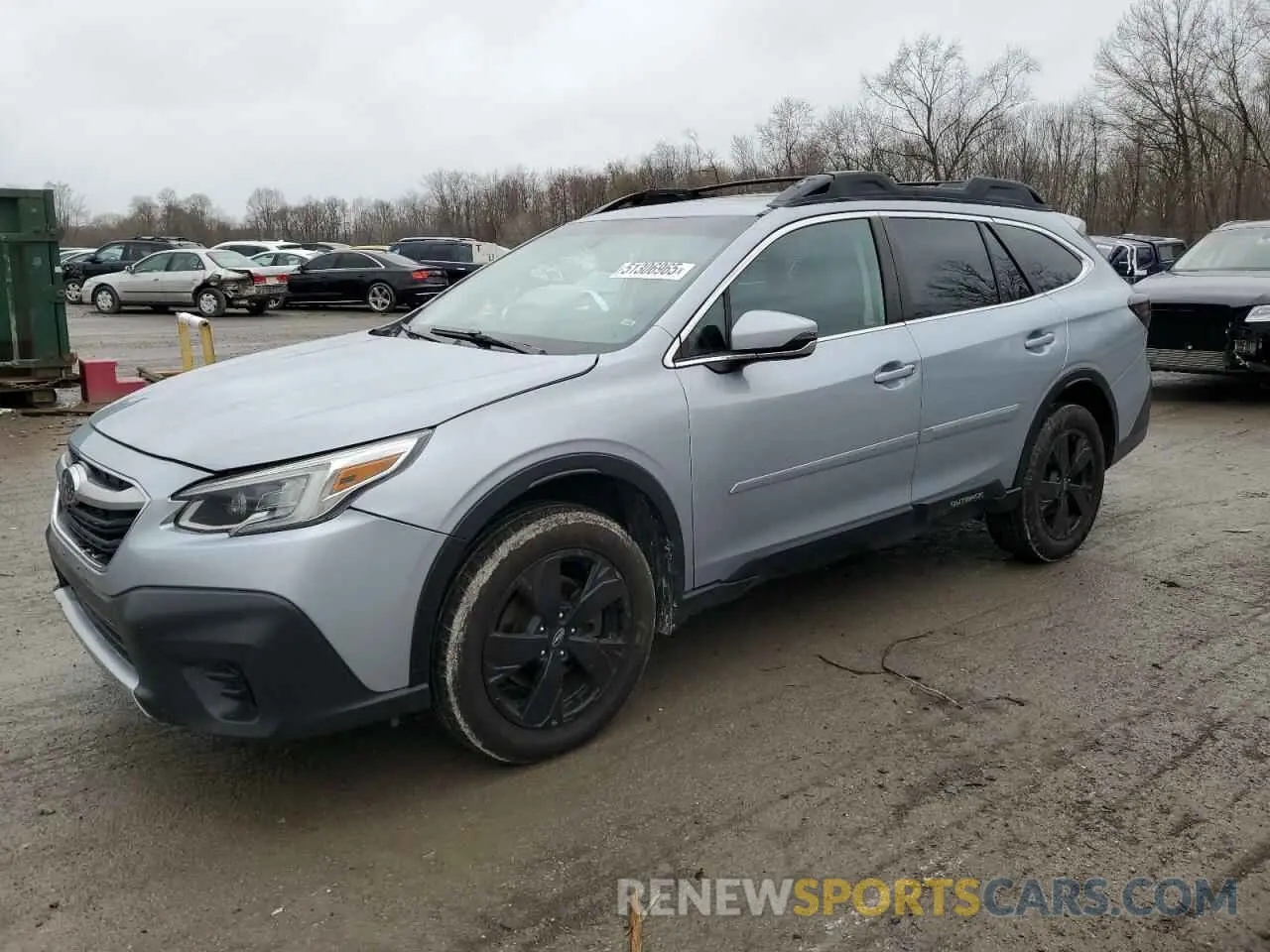 1 Photograph of a damaged car 4S4BTANC2M3134761 SUBARU OUTBACK 2021