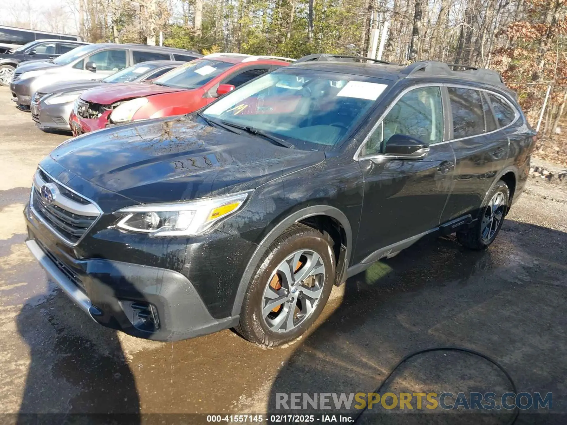 2 Photograph of a damaged car 4S4BTANC2M3184334 SUBARU OUTBACK 2021