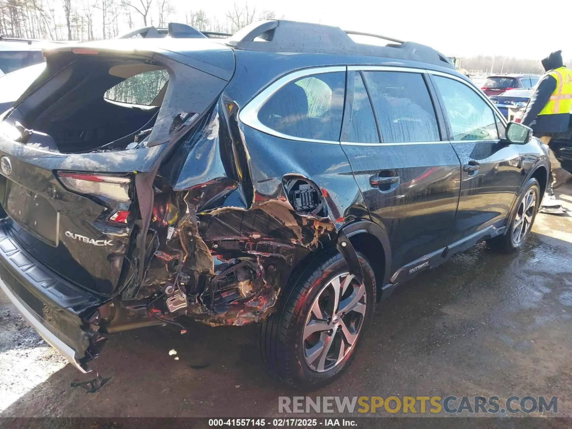 4 Photograph of a damaged car 4S4BTANC2M3184334 SUBARU OUTBACK 2021