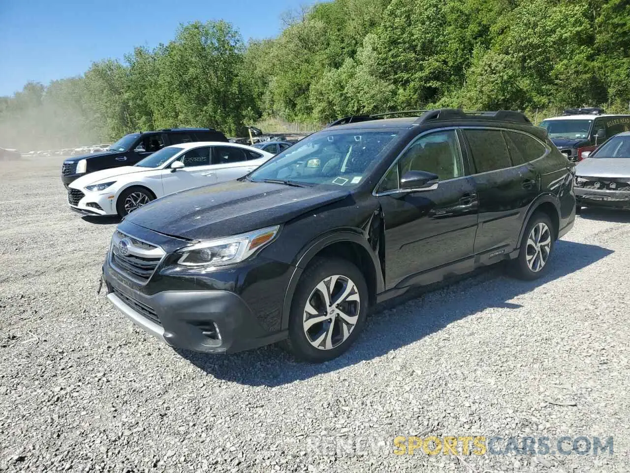 1 Photograph of a damaged car 4S4BTANC3M3112137 SUBARU OUTBACK 2021