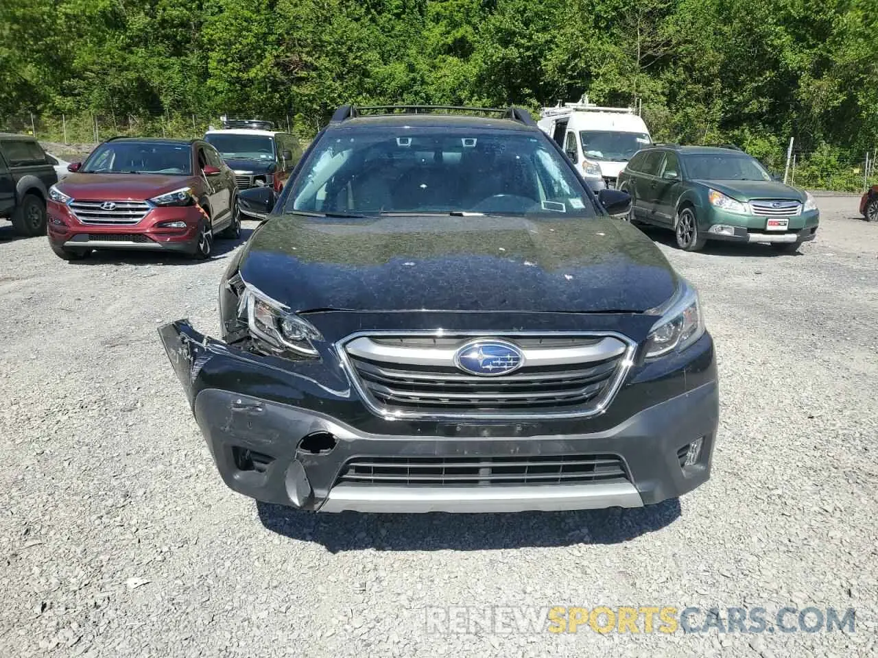 5 Photograph of a damaged car 4S4BTANC3M3112137 SUBARU OUTBACK 2021