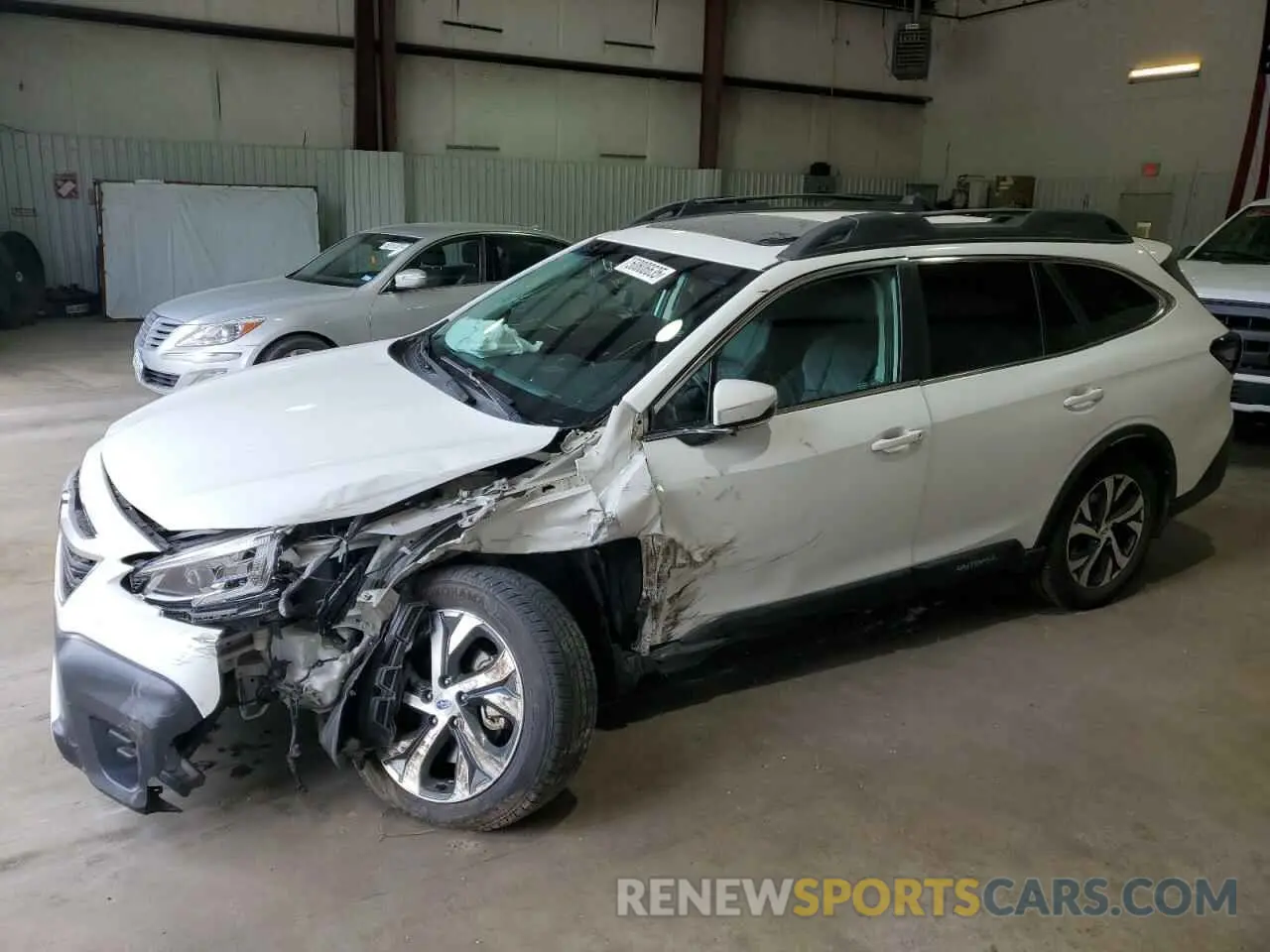 1 Photograph of a damaged car 4S4BTANC3M3207118 SUBARU OUTBACK 2021