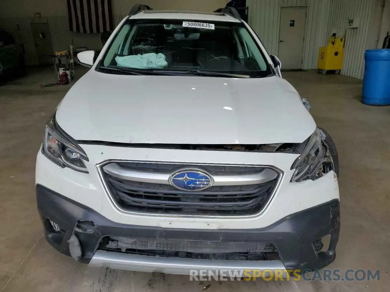 5 Photograph of a damaged car 4S4BTANC3M3207118 SUBARU OUTBACK 2021