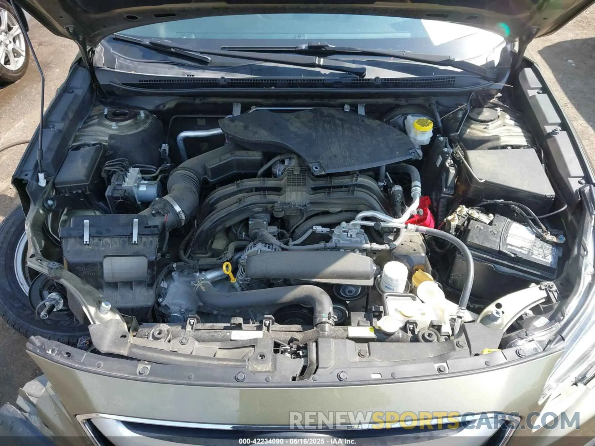 10 Photograph of a damaged car 4S4BTANC3M3211539 SUBARU OUTBACK 2021