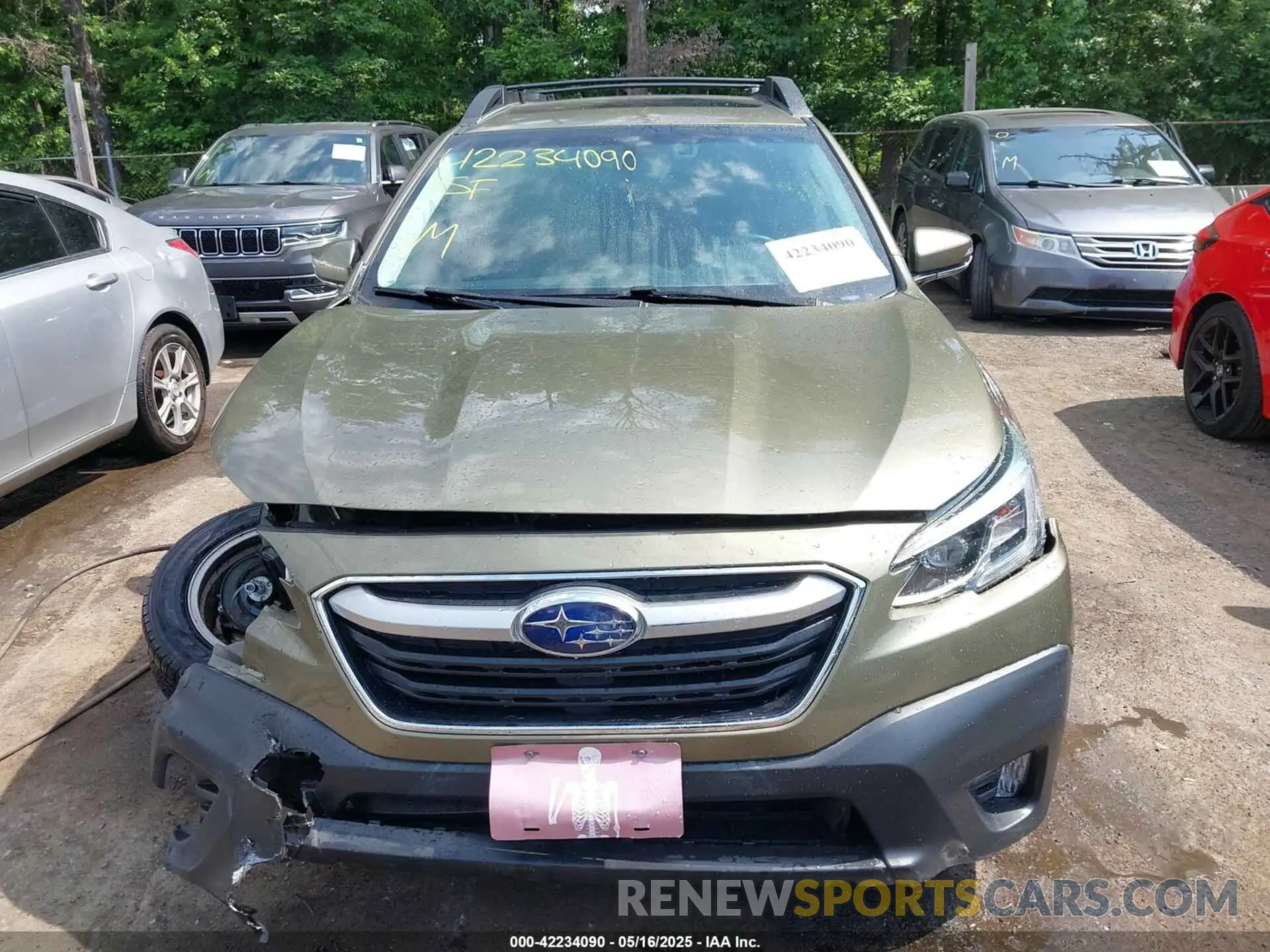 12 Photograph of a damaged car 4S4BTANC3M3211539 SUBARU OUTBACK 2021