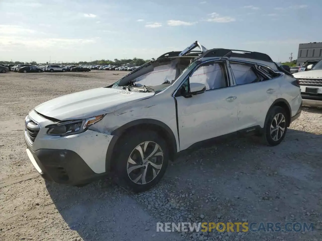 1 Photograph of a damaged car 4S4BTANC4M3165509 SUBARU OUTBACK 2021
