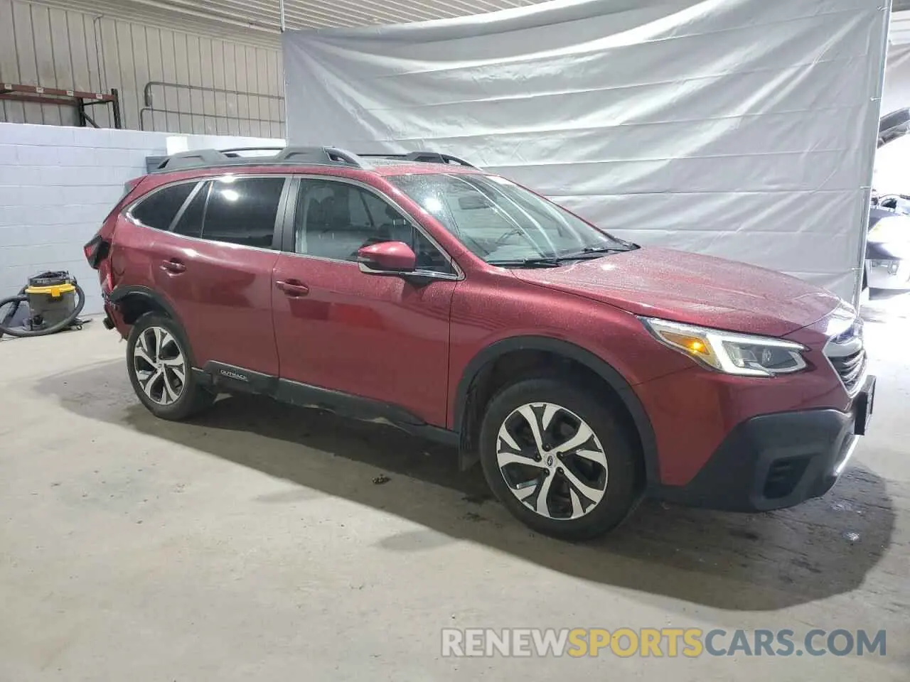4 Photograph of a damaged car 4S4BTANC5M3135497 SUBARU OUTBACK 2021