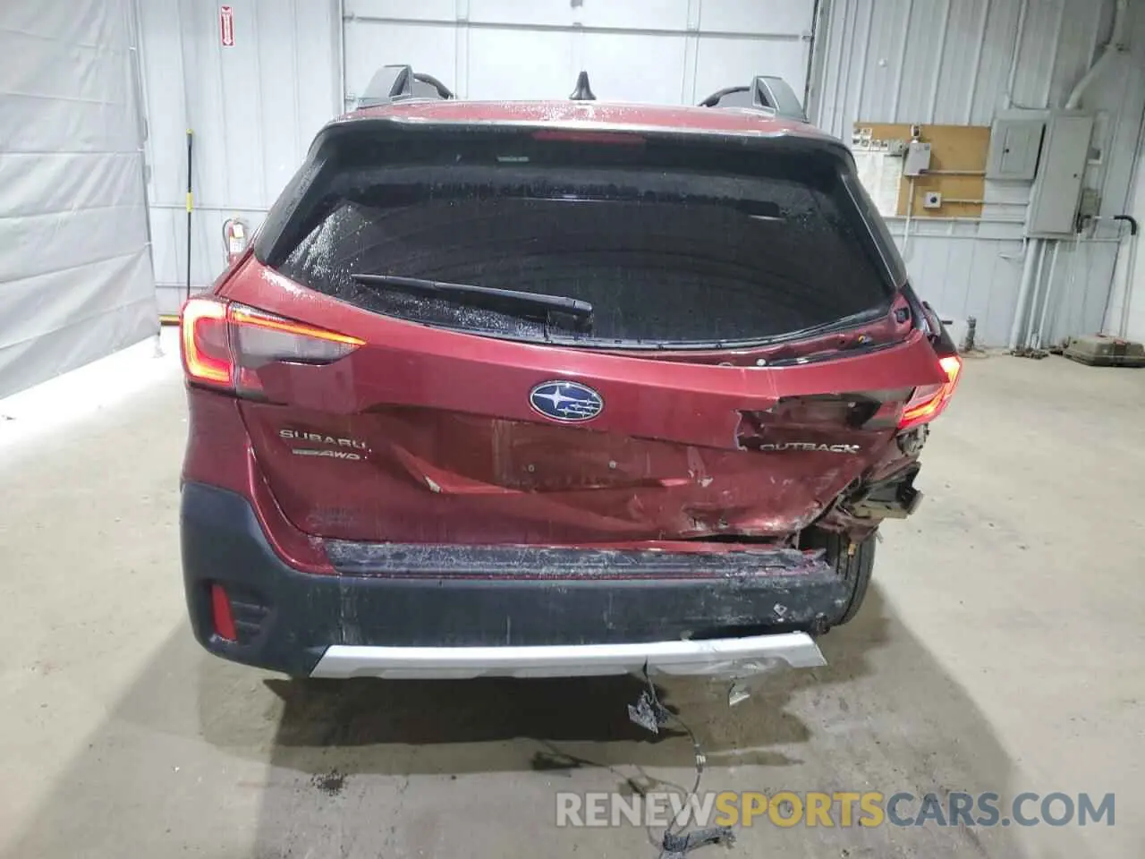 6 Photograph of a damaged car 4S4BTANC5M3135497 SUBARU OUTBACK 2021