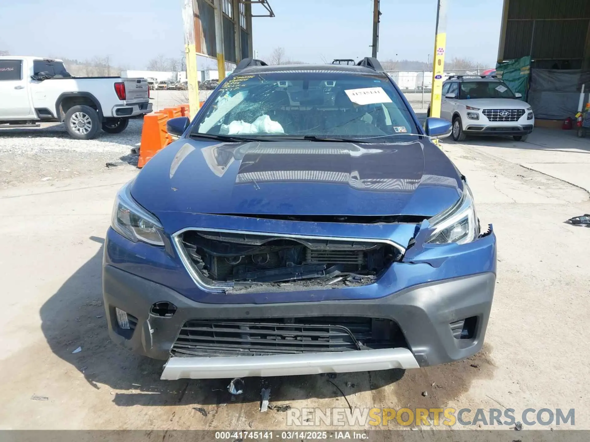 13 Photograph of a damaged car 4S4BTANC5M3151716 SUBARU OUTBACK 2021