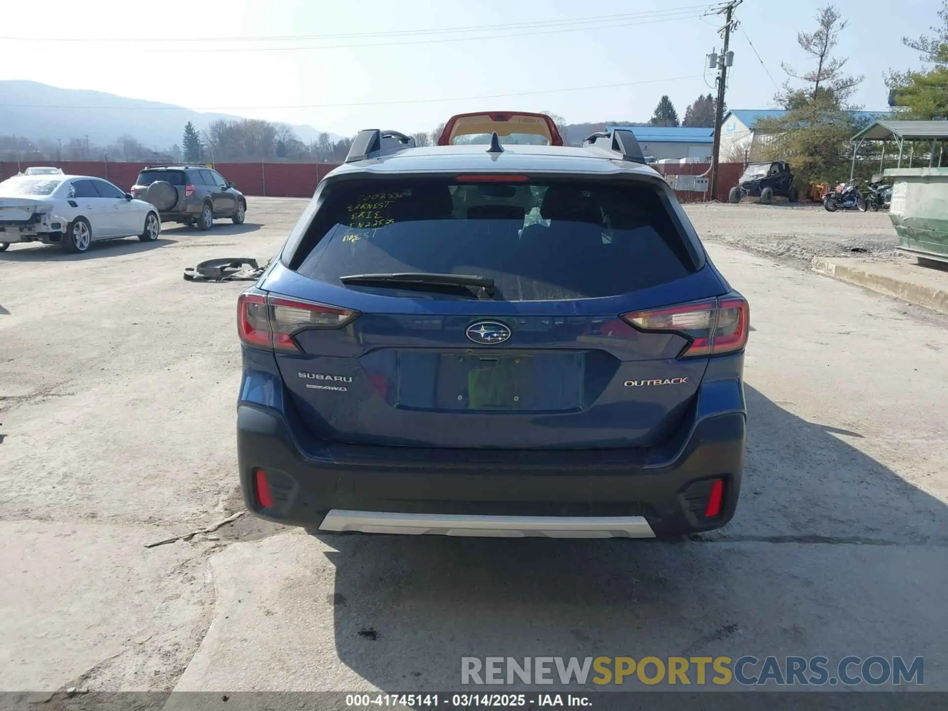17 Photograph of a damaged car 4S4BTANC5M3151716 SUBARU OUTBACK 2021