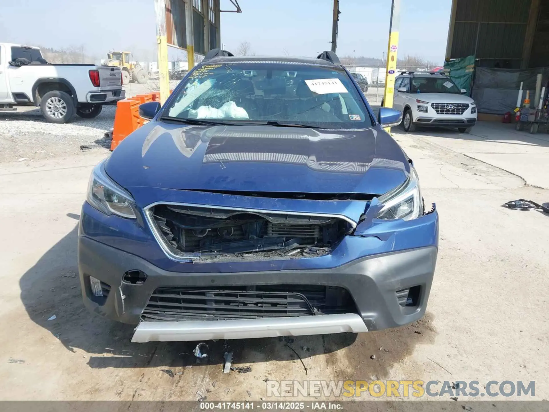 6 Photograph of a damaged car 4S4BTANC5M3151716 SUBARU OUTBACK 2021