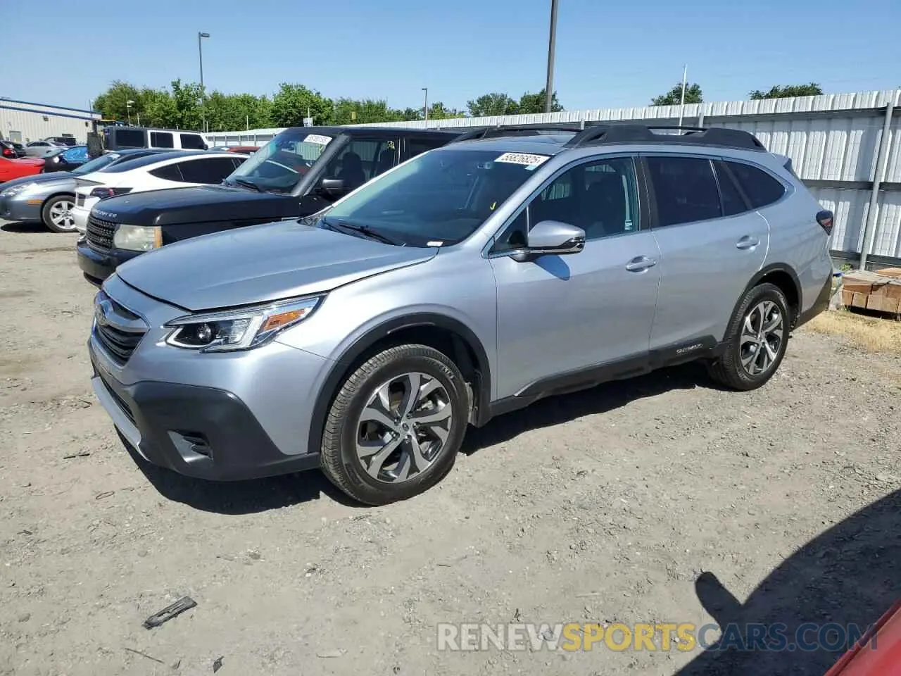 1 Photograph of a damaged car 4S4BTANC5M3155376 SUBARU OUTBACK 2021