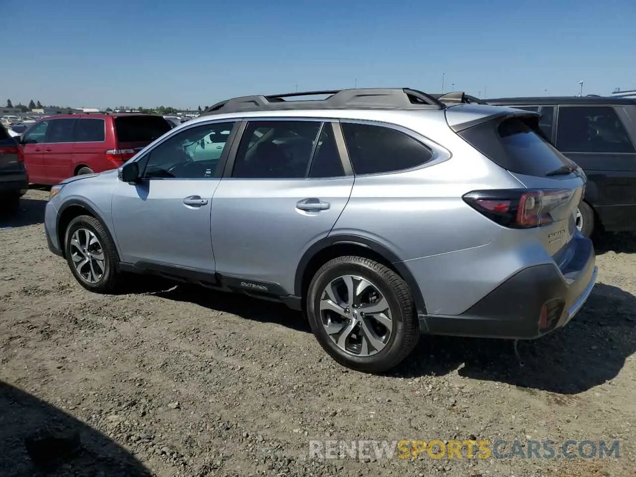 2 Photograph of a damaged car 4S4BTANC5M3155376 SUBARU OUTBACK 2021