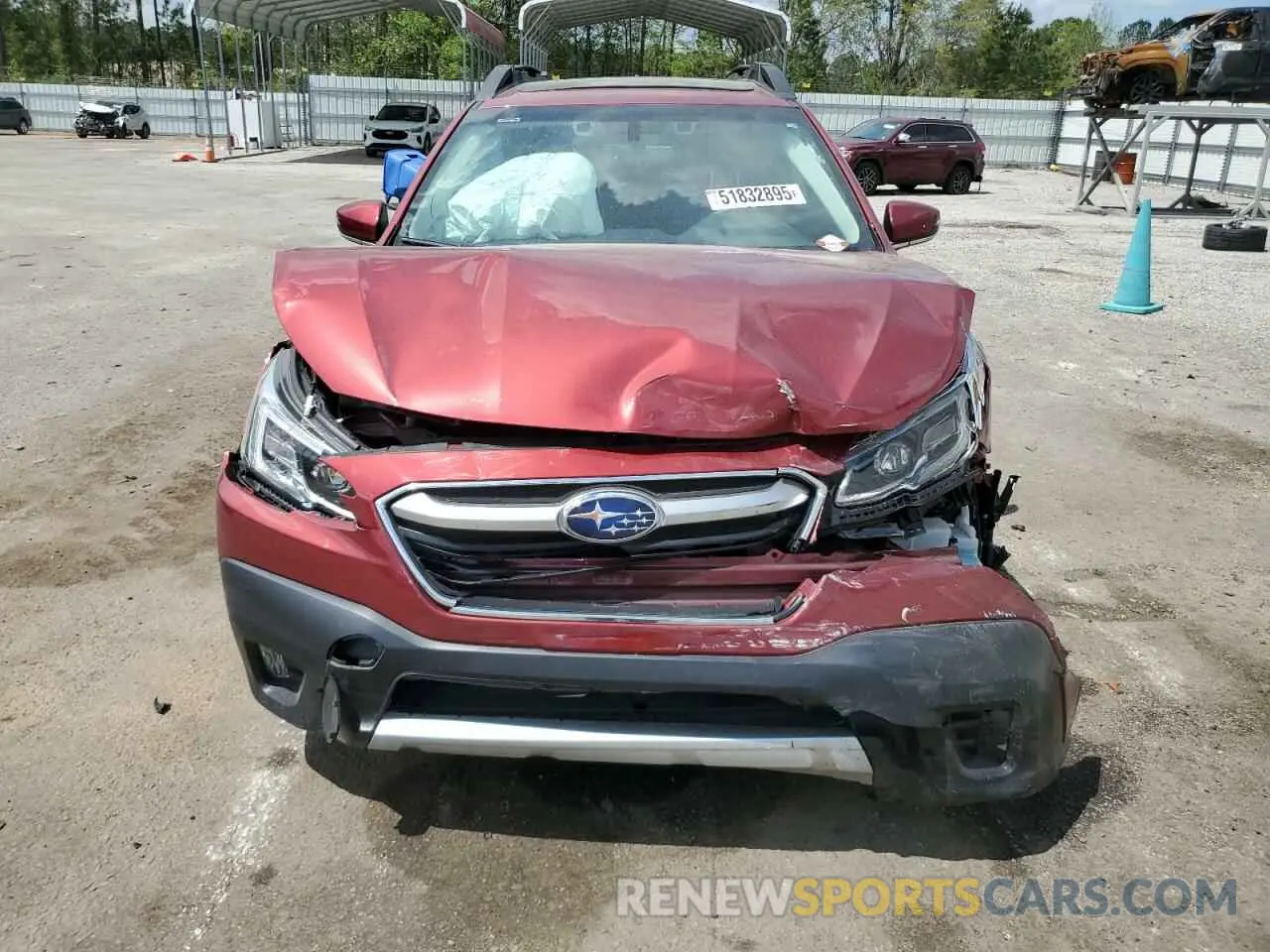 12 Photograph of a damaged car 4S4BTANC5M3207668 SUBARU OUTBACK 2021