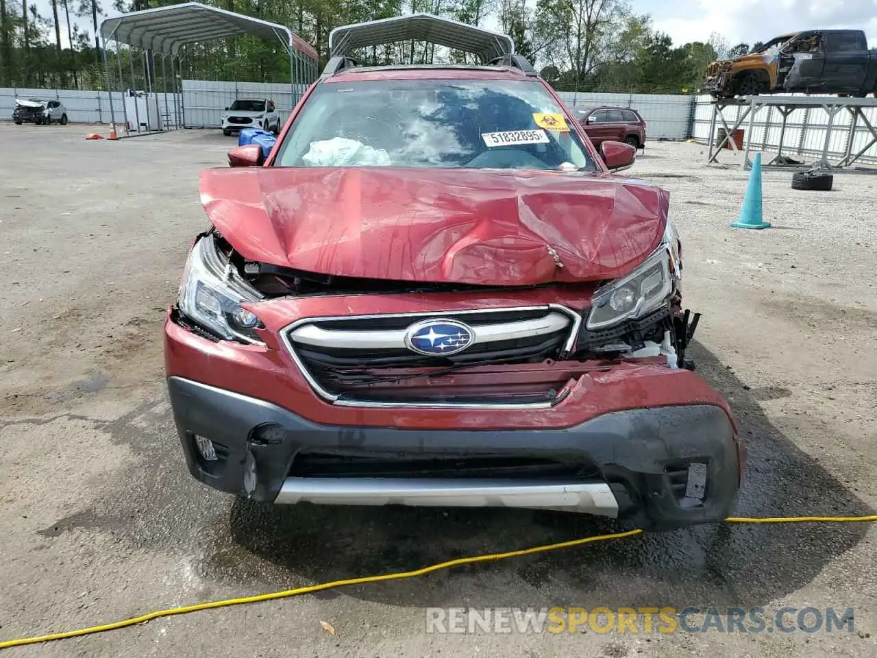 5 Photograph of a damaged car 4S4BTANC5M3207668 SUBARU OUTBACK 2021
