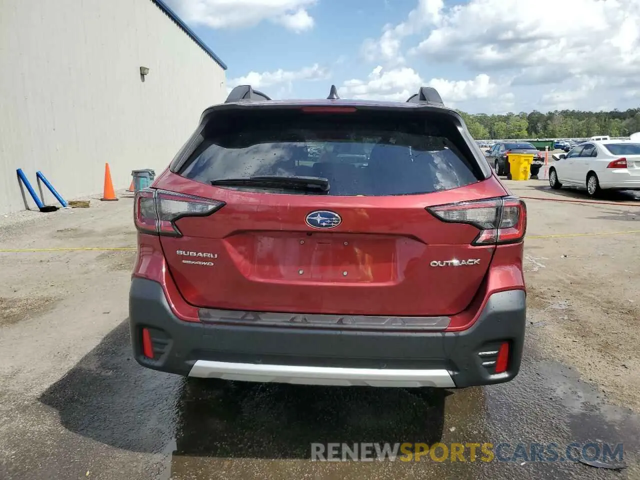 6 Photograph of a damaged car 4S4BTANC5M3207668 SUBARU OUTBACK 2021