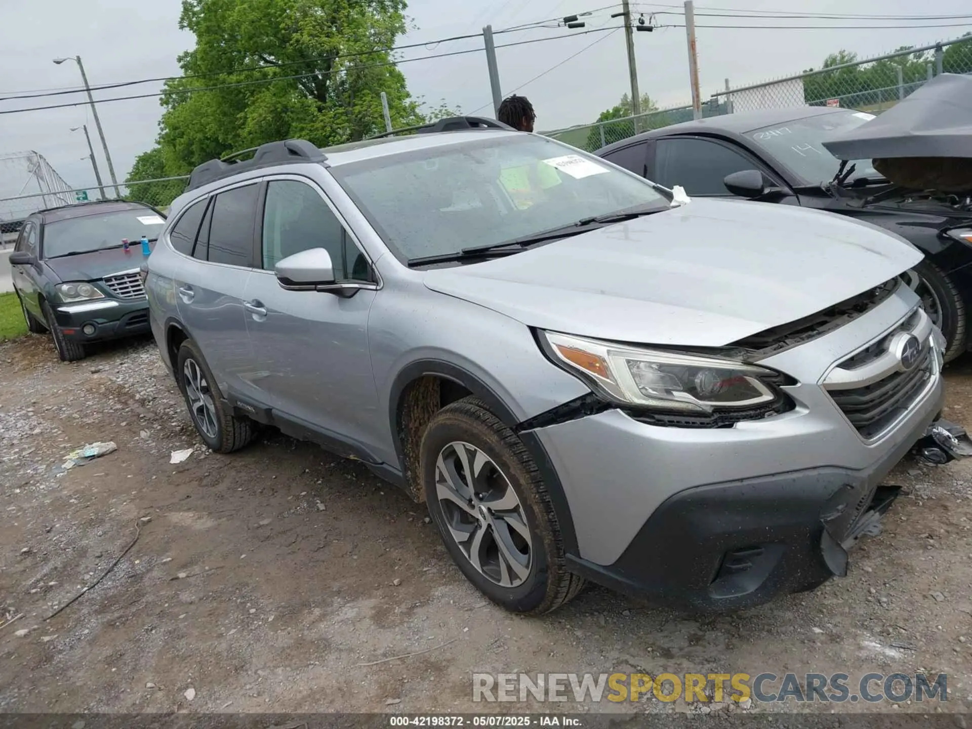1 Photograph of a damaged car 4S4BTANC6M3161350 SUBARU OUTBACK 2021