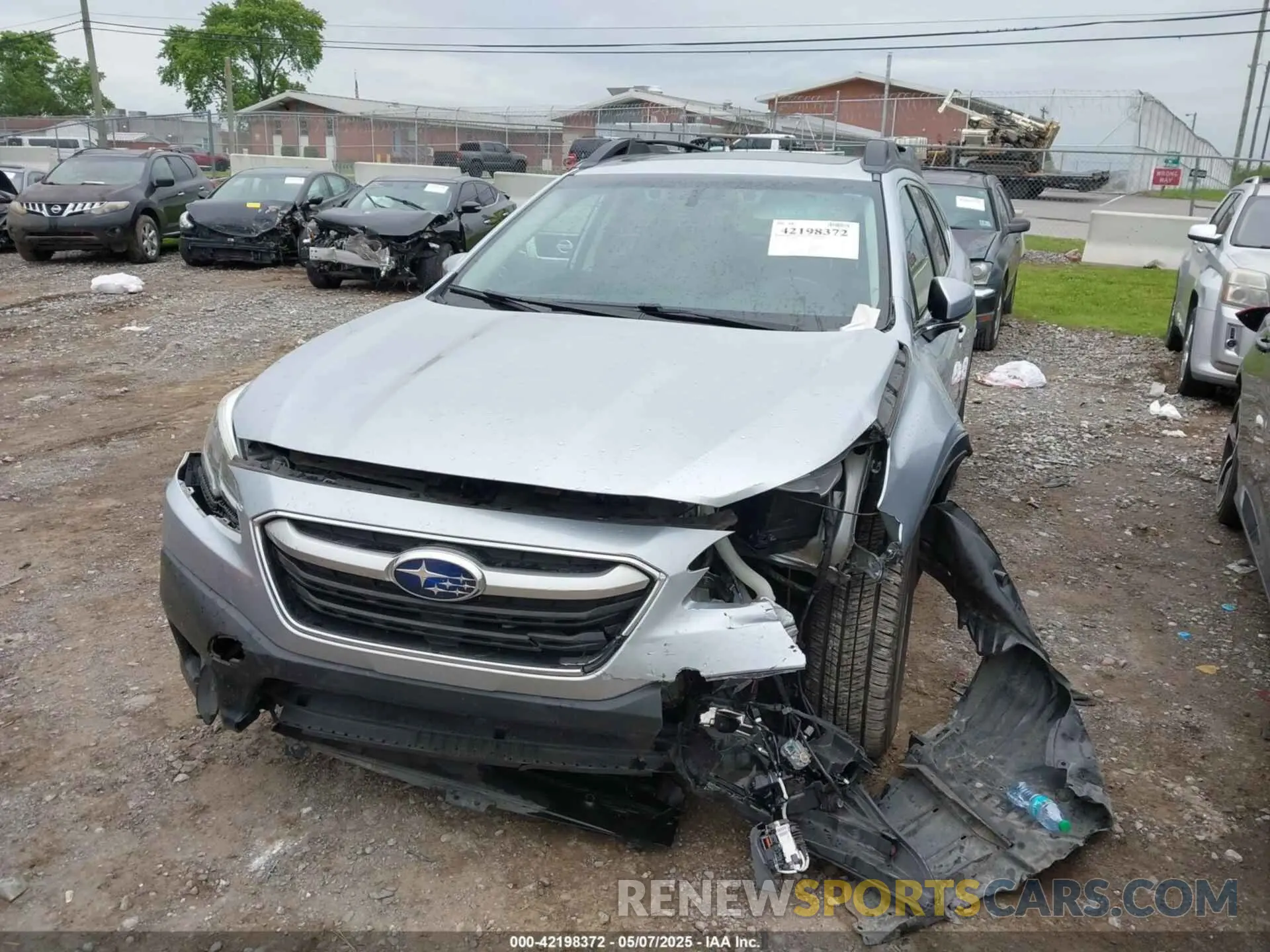 6 Photograph of a damaged car 4S4BTANC6M3161350 SUBARU OUTBACK 2021