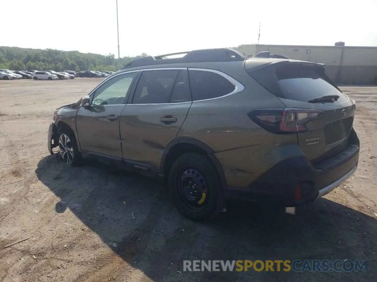 2 Photograph of a damaged car 4S4BTANC9M3109310 SUBARU OUTBACK 2021