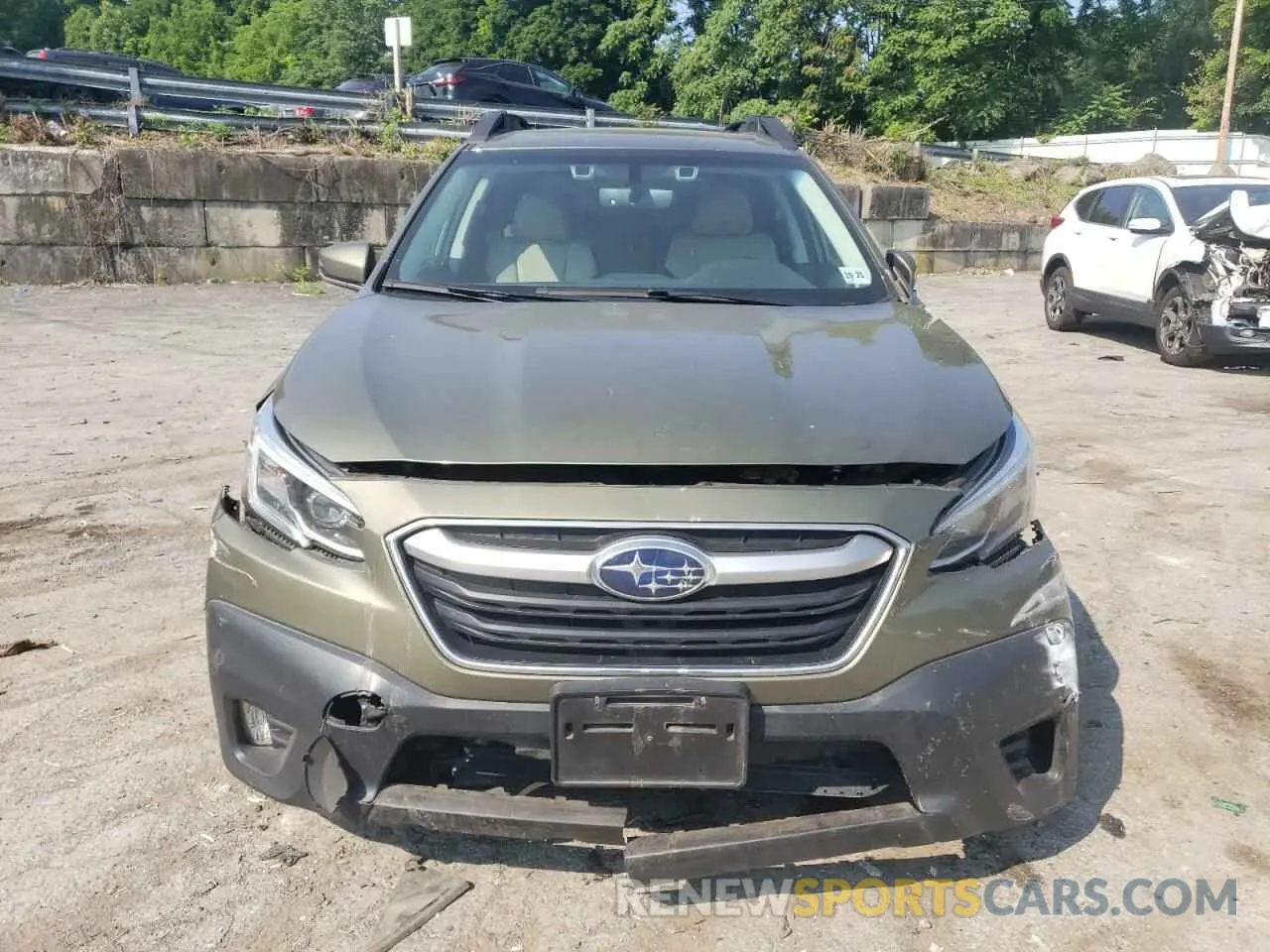 5 Photograph of a damaged car 4S4BTANC9M3109310 SUBARU OUTBACK 2021