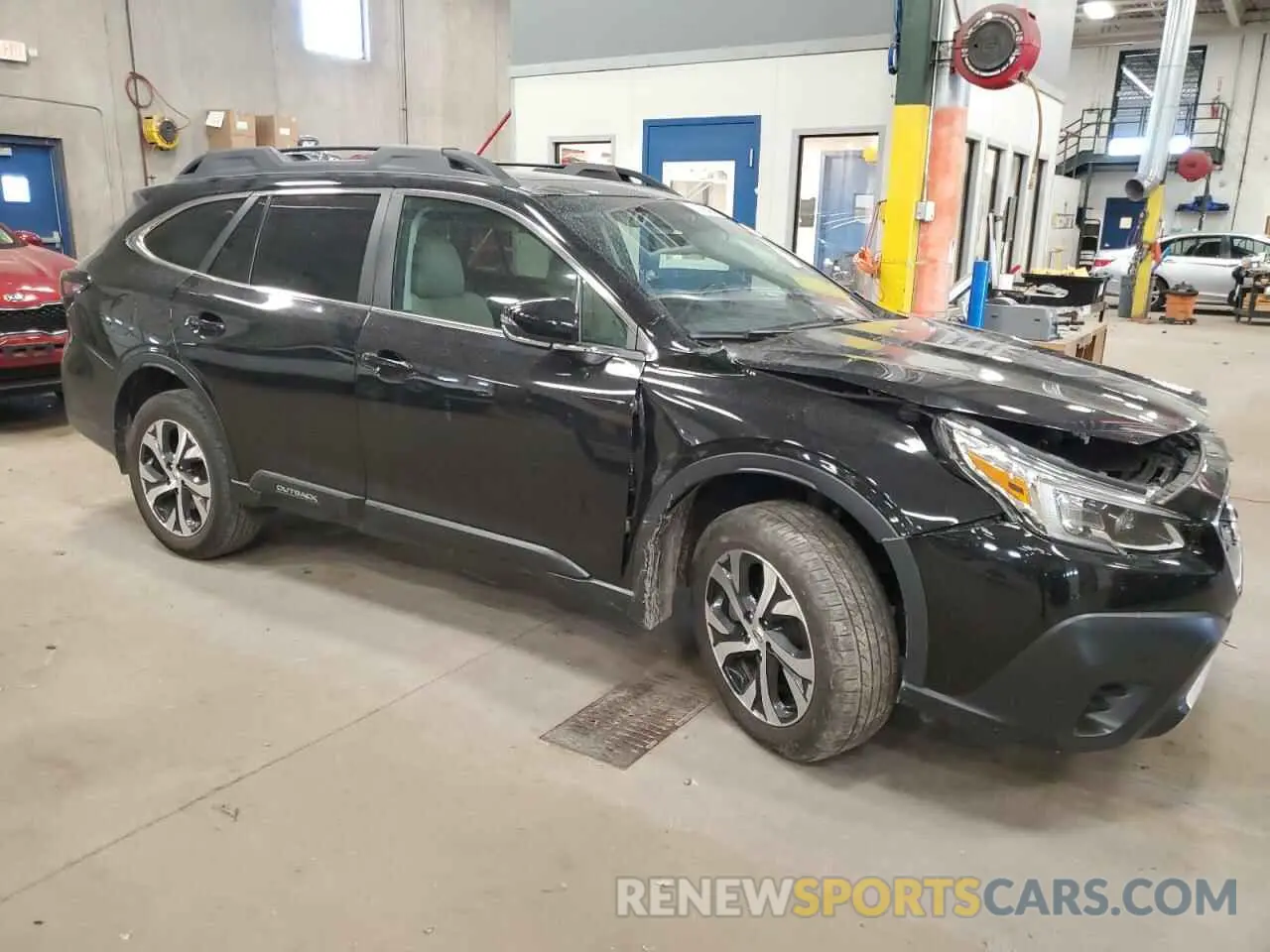 4 Photograph of a damaged car 4S4BTANC9M3125958 SUBARU OUTBACK 2021