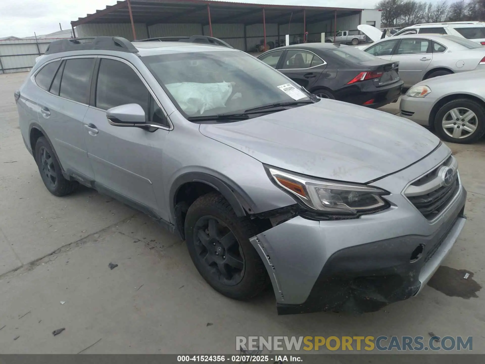 1 Photograph of a damaged car 4S4BTANC9M3198800 SUBARU OUTBACK 2021