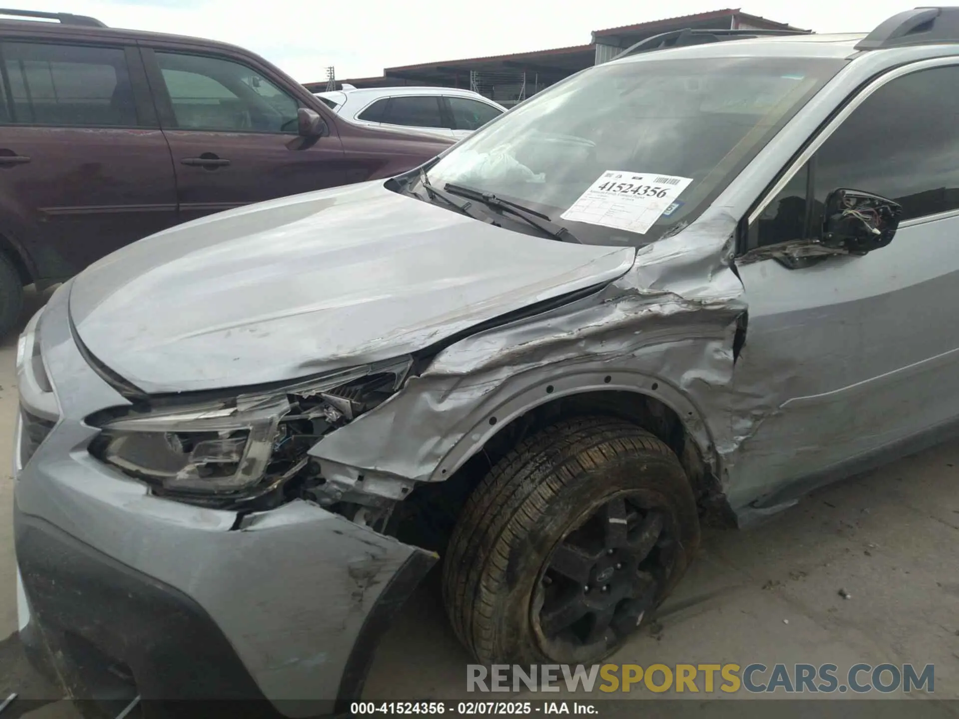 6 Photograph of a damaged car 4S4BTANC9M3198800 SUBARU OUTBACK 2021