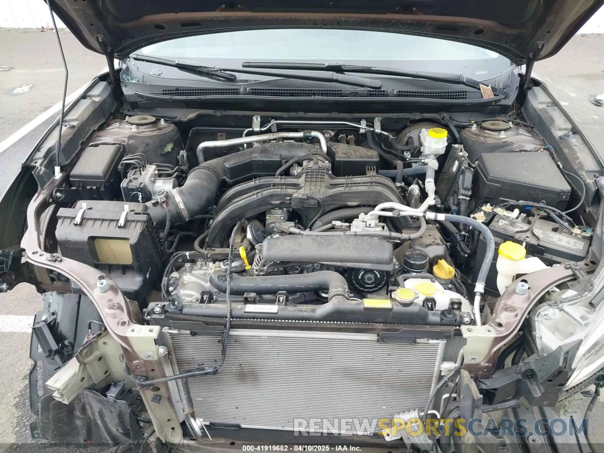 10 Photograph of a damaged car 4S4BTANCXM3205043 SUBARU OUTBACK 2021
